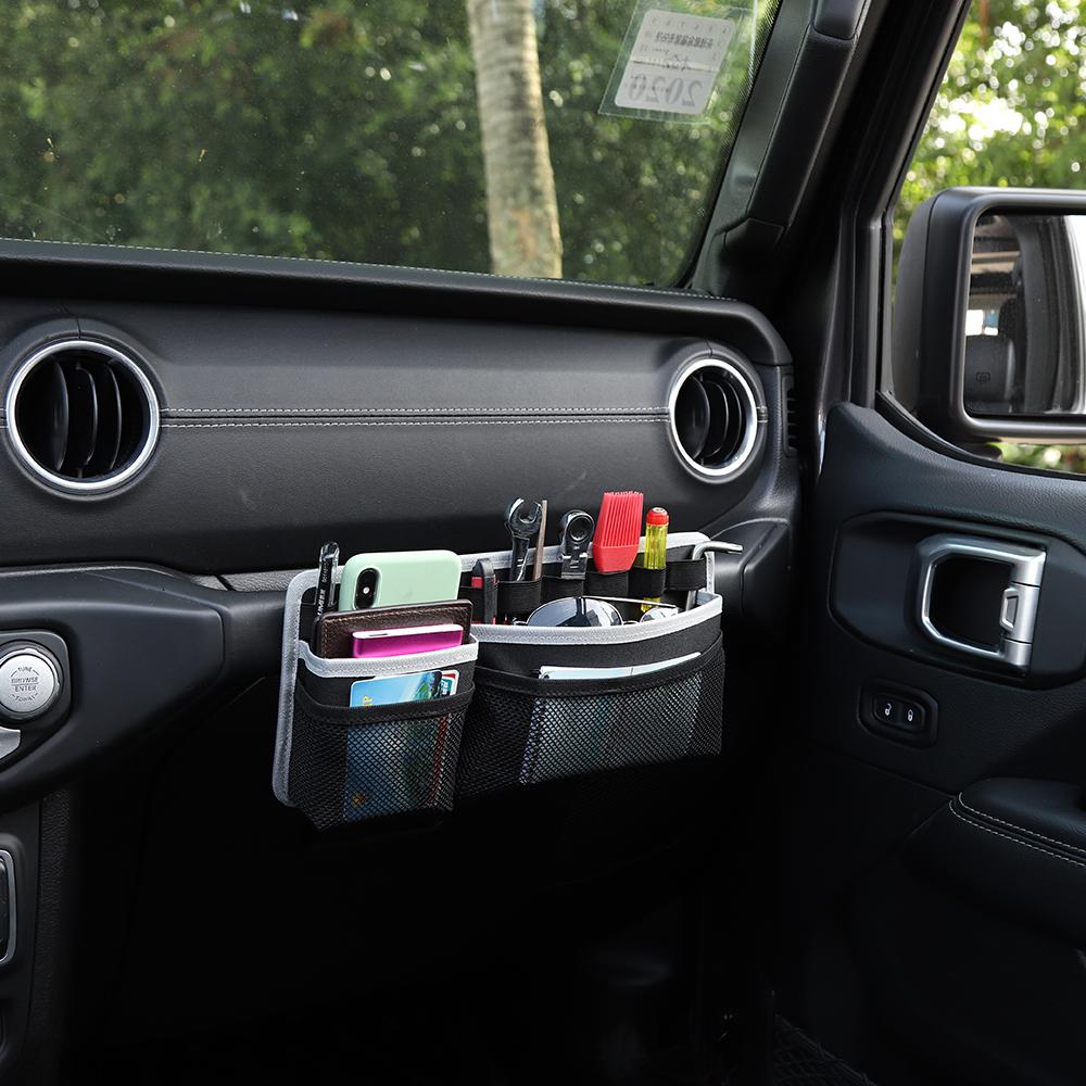 Auto Beifahrer Haltegriff Multifunktionale Aufbewahrungstasche Organizer Tasche Verstauen Aufräumen Autozubehör