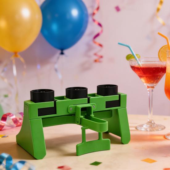 1/2Pcs Drink Dispenser 2/3 Holes Heavy Duty 3D Printed Space-Saving Universal Party Lemonade Soda Beverage Dispenser Tools
