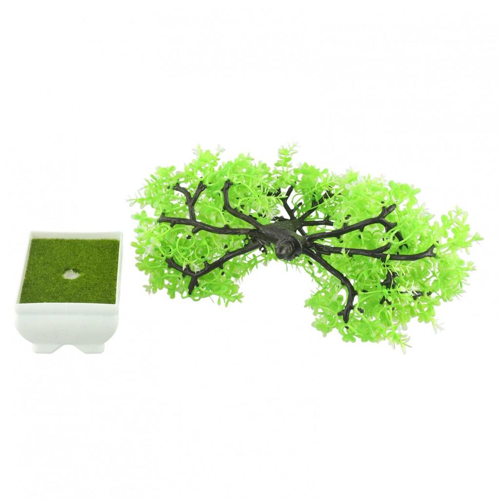 Künstlicher Topf Bonsai Topfpflanze Simulation Kiefer Baum Heim-/Bürodekor