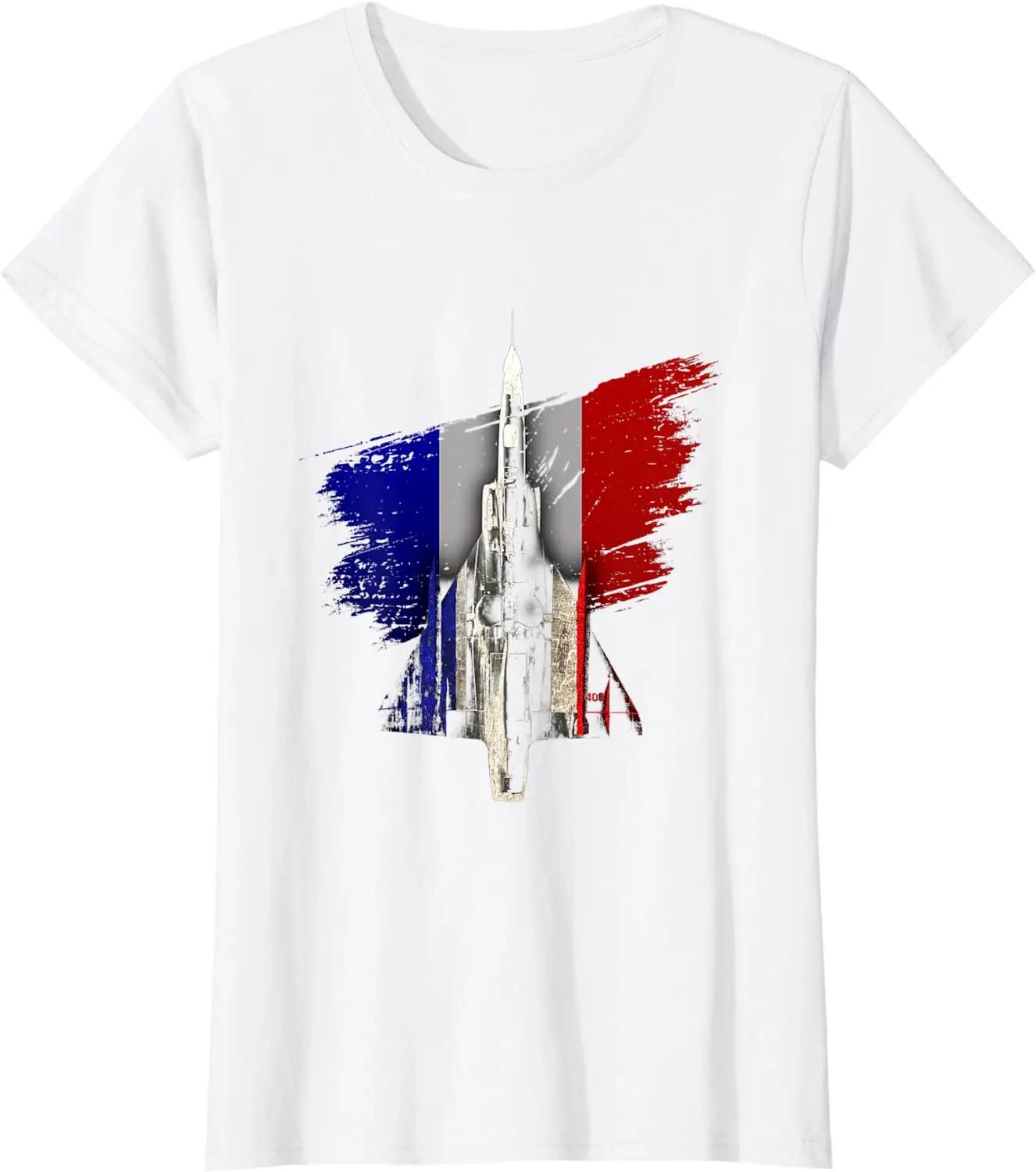 French Air Force Mirage 2000 Jet Fighter TShirt 100 Cotton ONeck Summer Short Sleeve Casual Mens Tshirt Size S3XL S