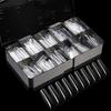 Clear Gel Nail Tips DIY Nail Extensions Transparent False Nails Art Decoration Long-Lasting Perfect for DIY Nail Art