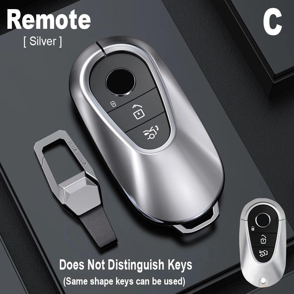 Fashion Car Remote Key Case Cover Shell For Mercedes Benz A C E S G Class GLC CLE CLA GLB GLS W177 W205 W213 W222 X167 AMG