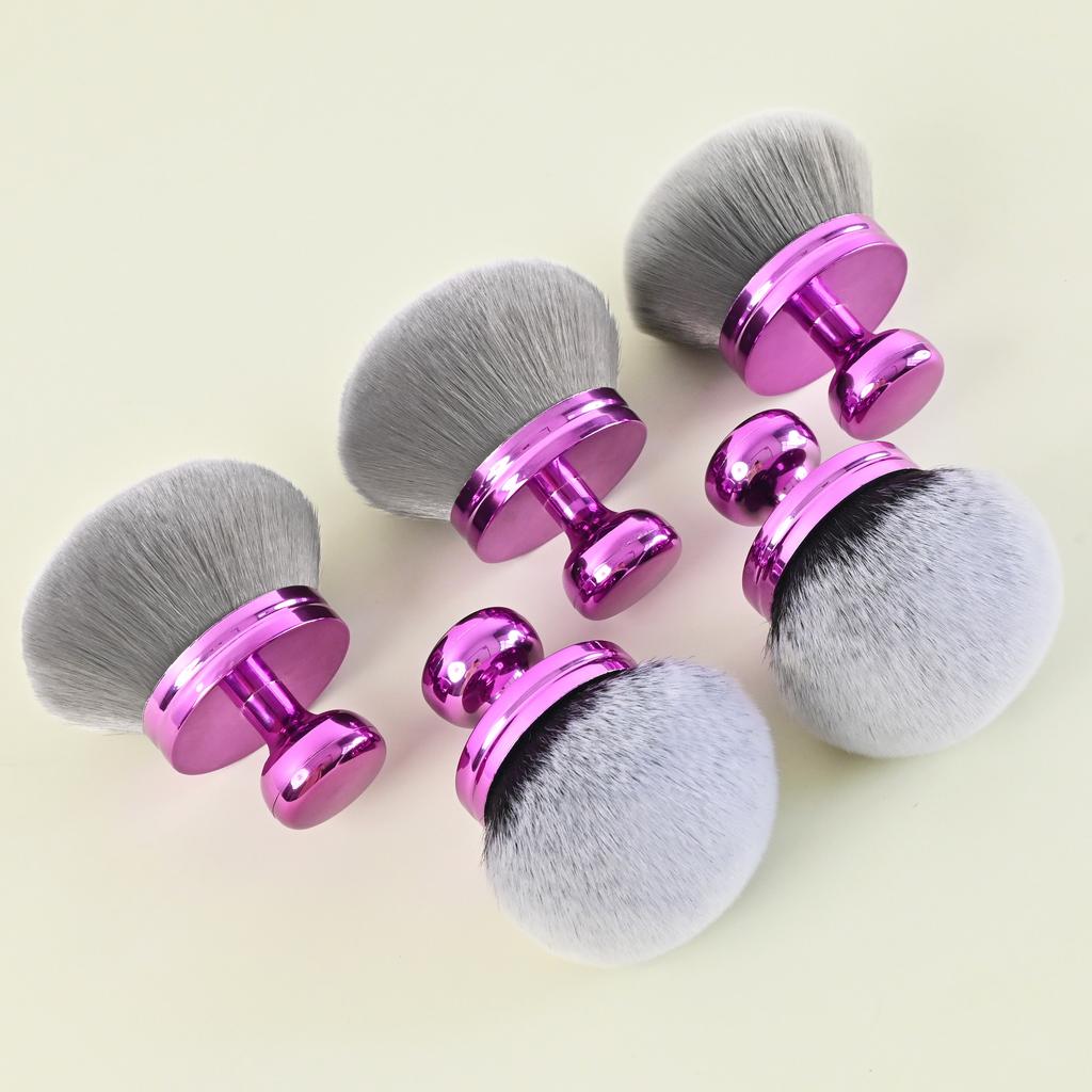 Extra Large Fluffy Powder Brush for Body & Neck Soft Kabuki Makeup Brush for Loose & Pressed Powder, Foundation, Fiber Brush for Smooth Blending