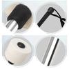Felt Mallets Sticks Stainless Steel Nonslip Handle Drumsticks Drum Mallet Stick Percussion Stick for Marchings Bass Drum