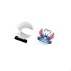 Wave Swan Acrylic Resin Sculpture Abstract Statue Tabletop Ornament for Bedroom Living Room Office