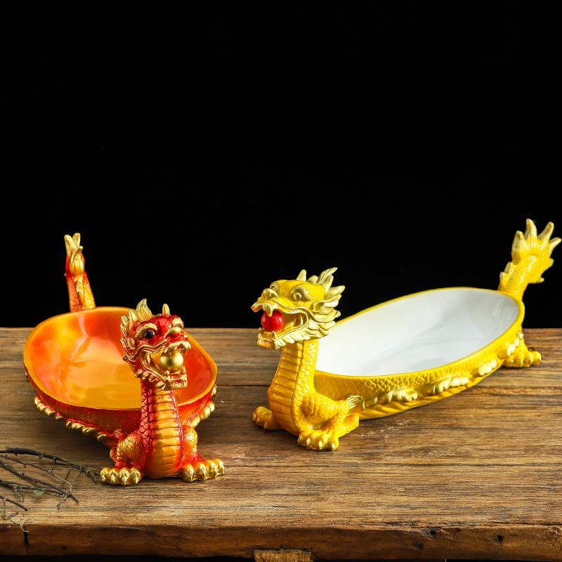 High end sashimi plate Buffet Japanese tableware Resin dry ice plate Seafood hot-pot restaurant artistic conception dish plate
