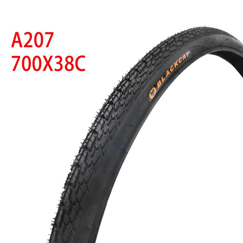 Neumático antideslizante para bicicleta de carretera Black Cat, serie 700x25C a 38C