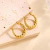 Raffinate Ear Cuff in Acciaio Titanio Oro 18k per Donna
