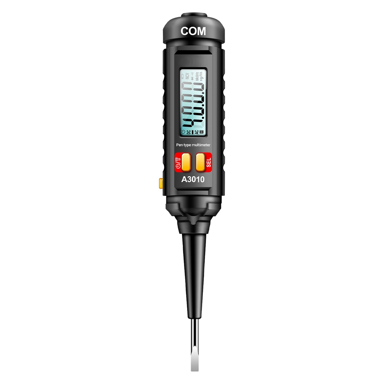 

NCV Multimeter, Pen Design with Data Hold and Auto Power Off for Industrial Troubleshooting and Environment Use