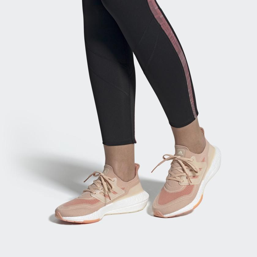 Adidas  UltraBoost 21 Halo Blush Women Sneakers Pink Wonder-White Ambient-Blush S23838
