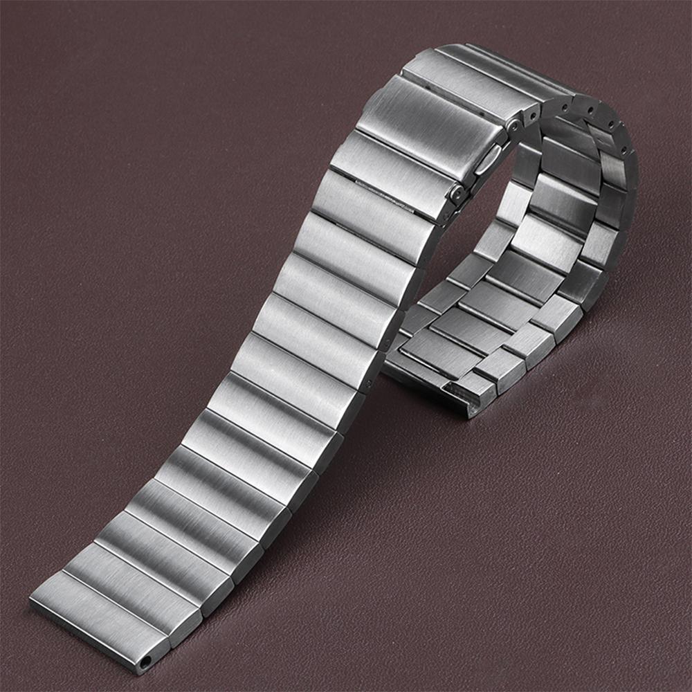 18mm 20mm 22mm Steel Watch Strap for Samsung Gear S5 S4 S3 Frontier Classic Watch Band for HUAWEI 41mm 42mm 46mm Accessorie