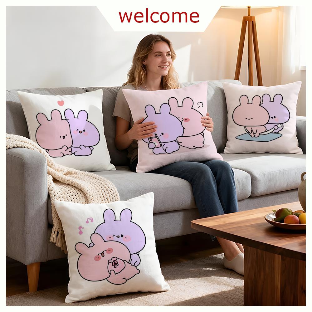Star Asamimichan Cushion Cover 1Pcs Decorative Covers Soft Cushion Case For Sofa Couch Decor 40X40 45X45 Pillowcases