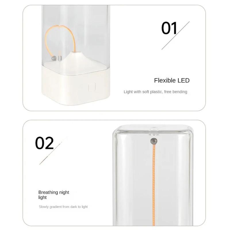 New Touch Sensor Touch Control Desk Lamp LED Light Usb Charging Mini Desk Lamp Three-Level Dimmable Magnetic Night Light Home