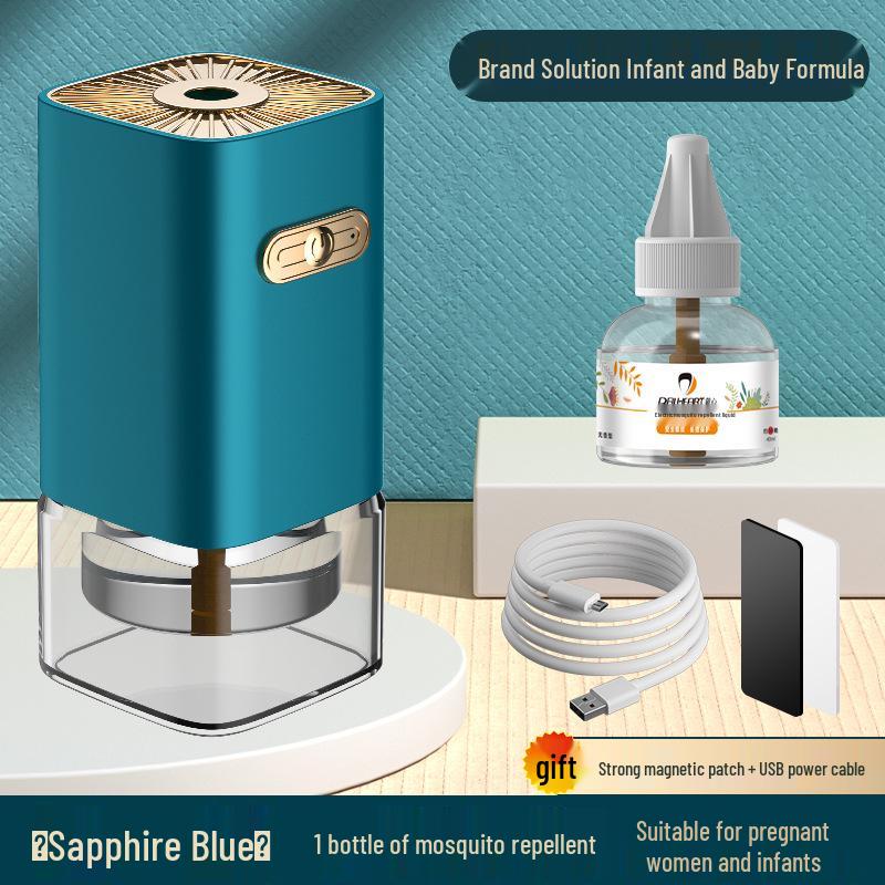 

USB Odorless Mosquito Repellent Lamp - Safe for Babies & Pregnant Women, Electric Liquid Mosquito Killer. 1 Refill Only
