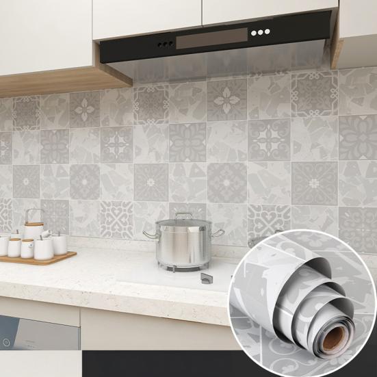 Ölfest Wandaufkleber Selbstklebender Küchenwandaufkleber Wasserabweisender Aufkleber Schützt Wände vor Ölflecken für Schrank Schrank