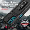 For Motorola Moto G22 Case  Magnetic Ring Shockproof Armor Phone Cases For MotoG22 G22 G 22 Slide Lens Camera Protect Cover