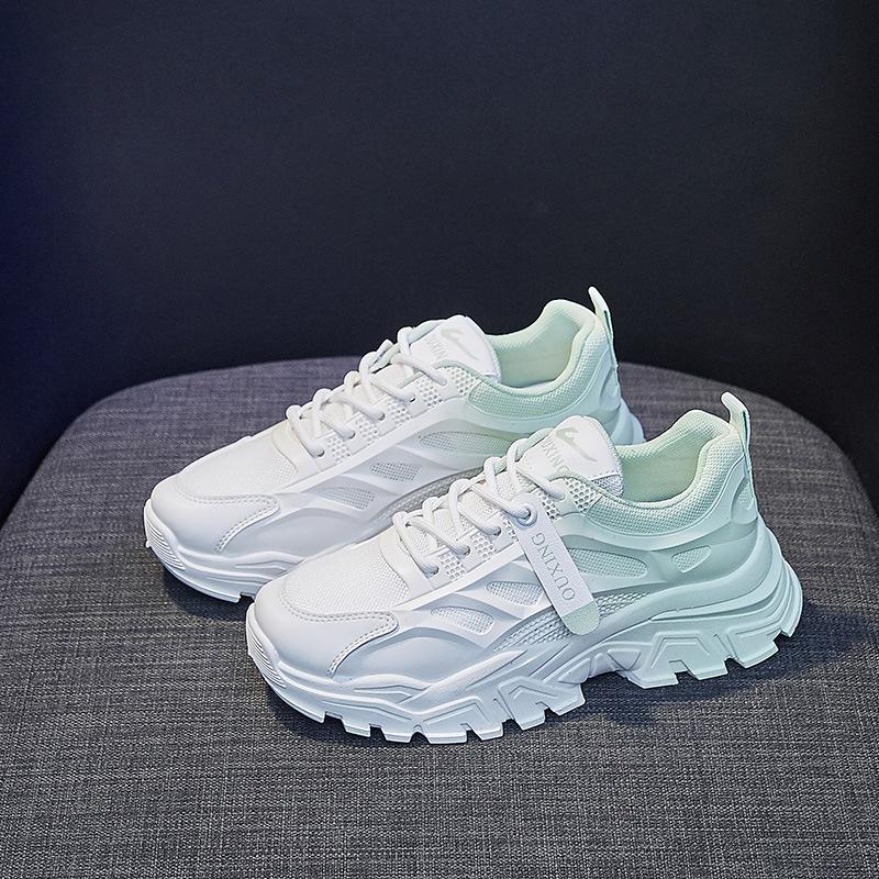 Korean Version of Dad Shoes for Women 2025 Spring New Breathable Student Sports Shoes for Women Ins Trendy Casual Net Shoes for Women