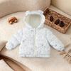 Kids' Colorful Cartoon Padded Jacket - Short Down-Style Coat for Boys and Girls