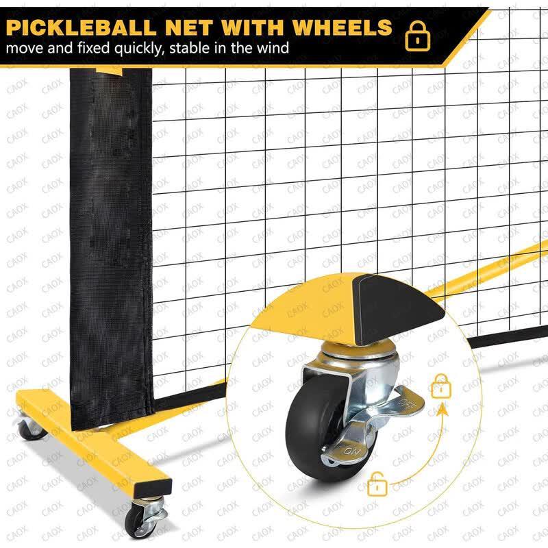 CAOX 6.7M Outdoor Pickleball & Tennis Net Stand