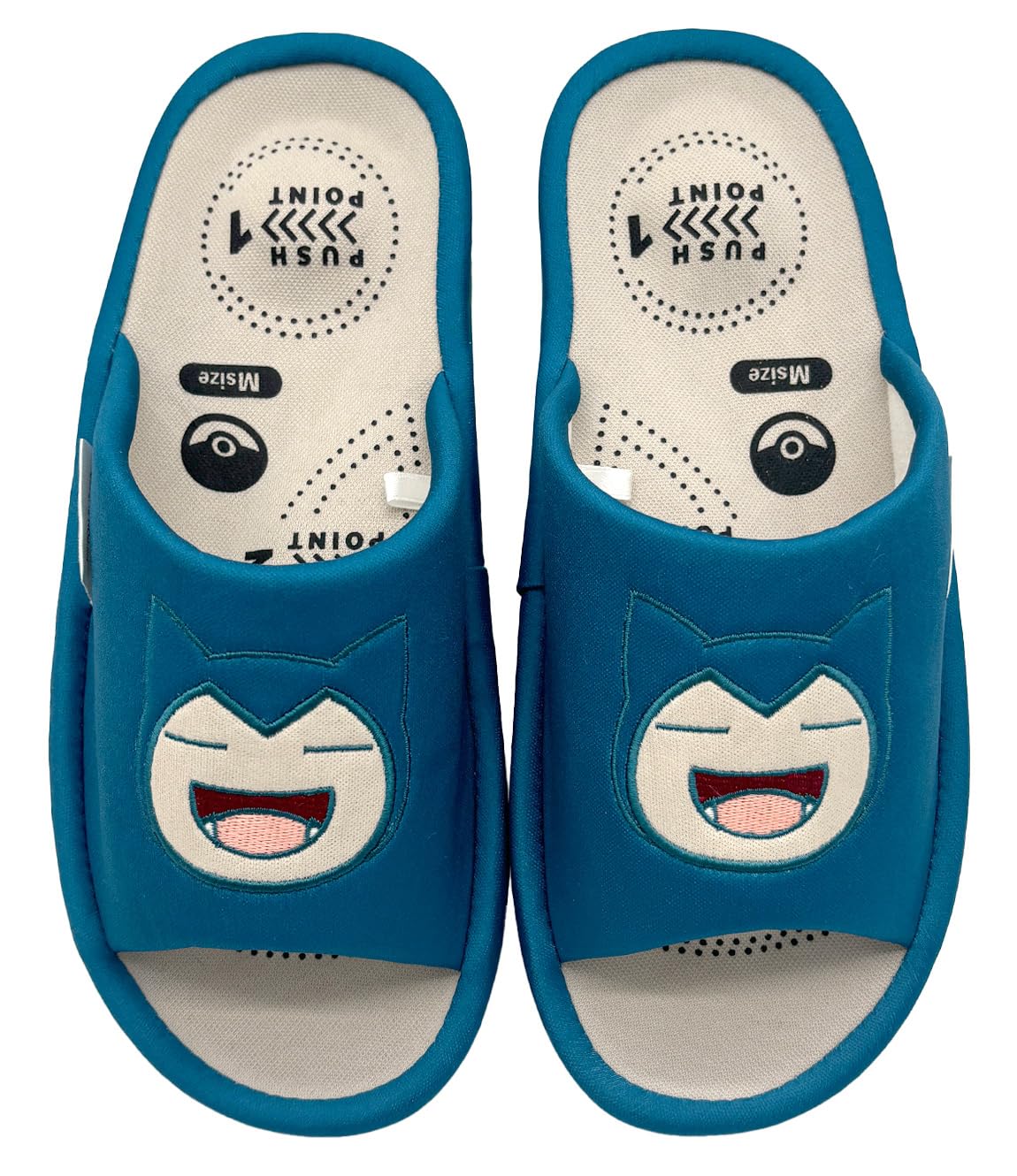 

Relax Care Comfort Snorlax 211802 Nippon Room Indoor Gift Pokémon Green, Approx. 22-24cm, Acupressure, Character, Pokémon, Slippers, Shoes, Use, зелёный