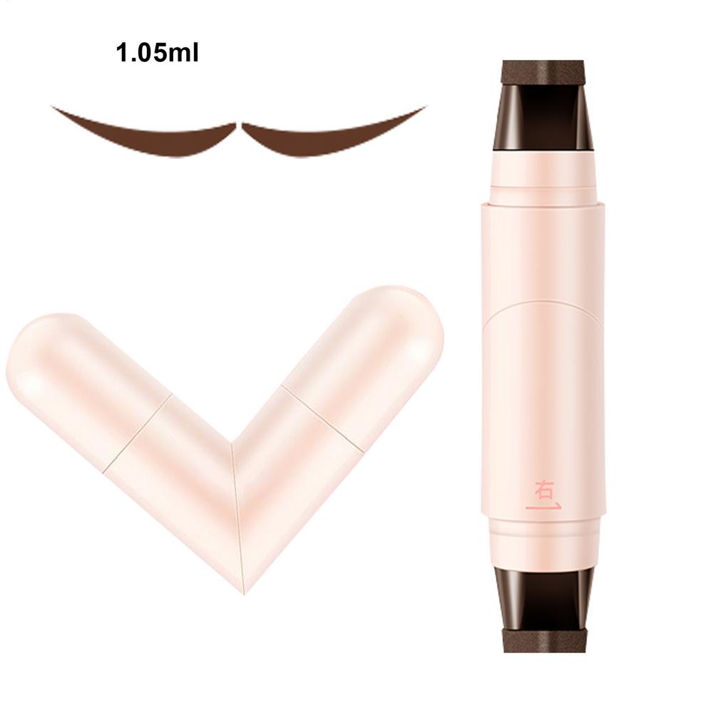 

One-piece Eyeliners Stamps Eyeliners Stencils Pencil Smooth Precise Pen Tool Multi-Functional lasting for Makeup Beauty коричневий