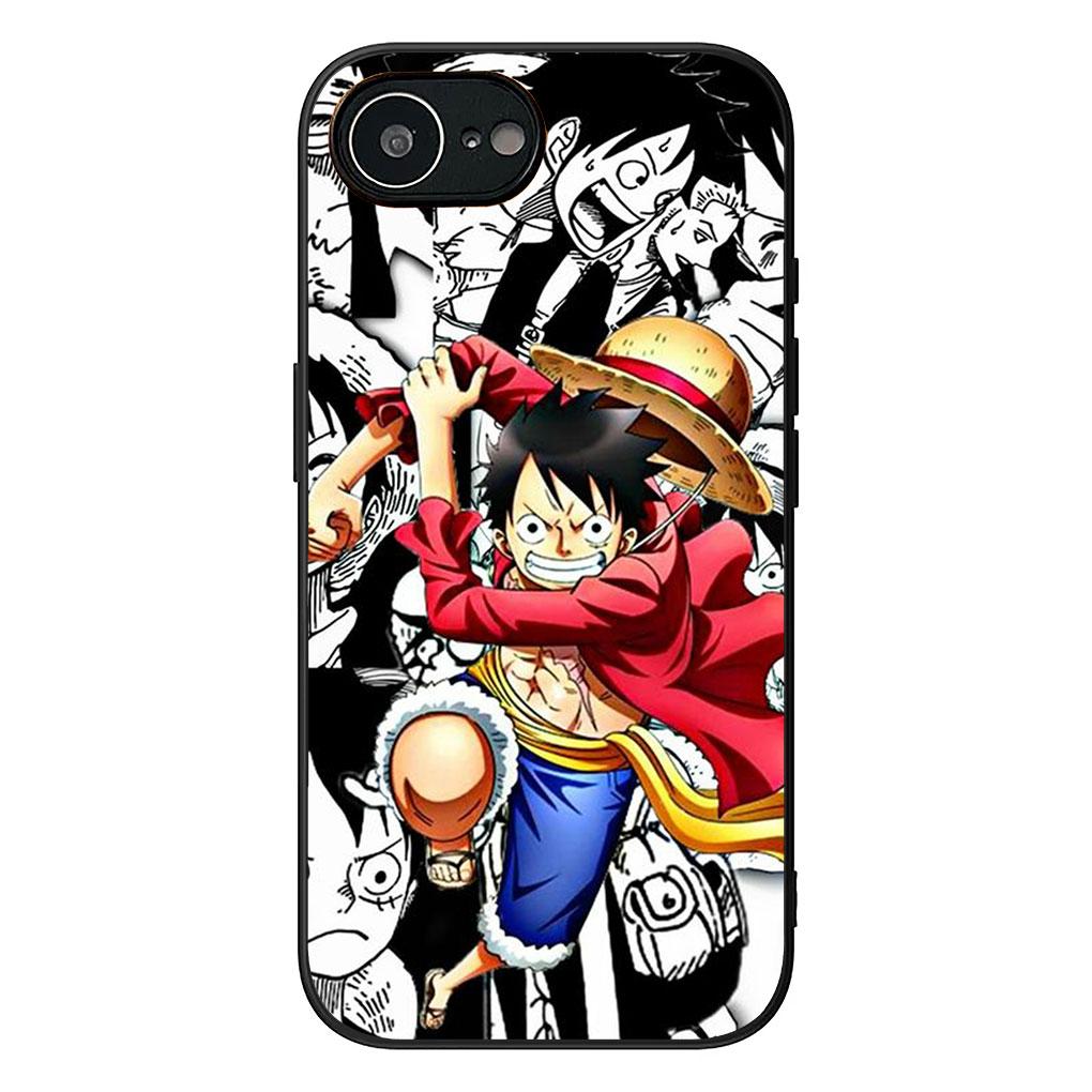 Soft Phone Cover for Xiaomi Redmi Note 12 11 10 Pro 10A 10C 12C 14C A4 Note12 5G Case One Luffy Pieces Portgas D Ace Casing