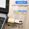 USB 3.0 Female to Type-C Male OTG Converter Charge Data Sync Adapter for Laptop