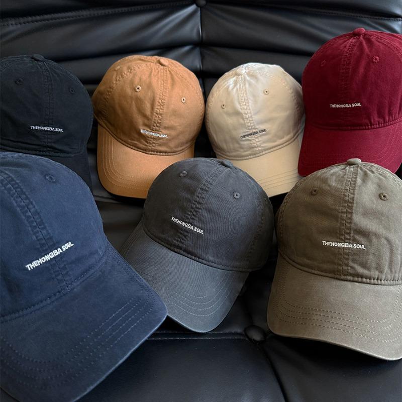 New letter embroidered baseball cap women's summer fashion couple's versatile daily simple cap