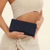 Women Shiny Crossbody Bag Elegant Shiny Shoulder Bag Fashion Sparkle Clutch Bag Chic Cocktail Wedding Clutch