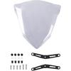 Motorcycle Front Windshield Windscreen Compatible with Yamaha MT-03 MT-25 2020 2021 2022 2023 2024 Wind Screen Fairing Deflector Protector (Light