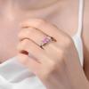 Niche Light Luxury Exquisite Pink Love Ring Fashionable Versatile Personality High Sense Opening Sweet Cool Wind Ring 2026
