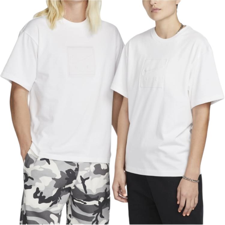 New Nike T-Shirts Unisex White DX5833-100