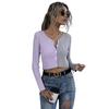 Women's Cardigan, Color-Block, Slim Fit