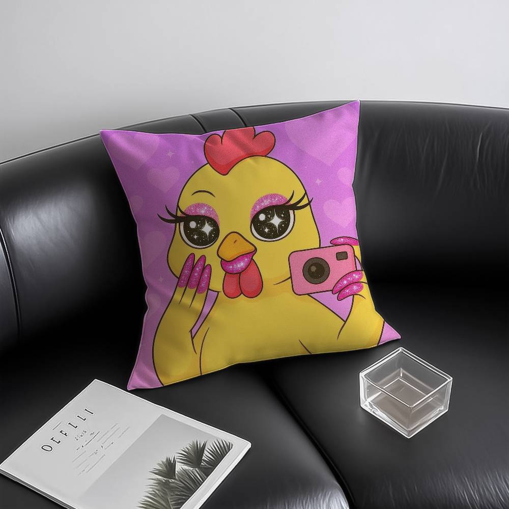 Nail Art Animals Pillow Case Anti-dustmite Invisible zipper Sofa Bed