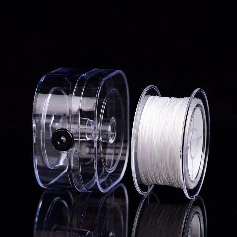 Upgraded High-Elastic Flat Cord: 50 Meters of High-Density, High-Resilience Craft and Beading Line for Bracelets - Classic Style