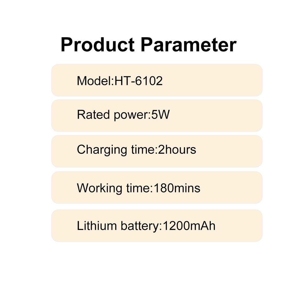 Solimpia Barber Haarschneider Professionelle Haarschneidemaschine Wiederaufladbarer Elektrischer Bartschneider Rasierer Nass und Trocken Haarschnitt