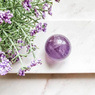 Healing Crystal Ball-Sphere Made of Natural Quartz Stone, Crystal Ball-Sphere Made of Stone