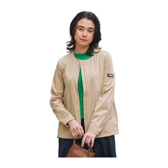AIGLE Jacket [Official] UV Protection Water Repellent Stretch Collarless Jacket RP Ladies