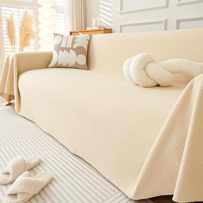 Einfaches Sofa-Handtuch Abdecktuch Rutschfest Knitterarm Sofakissen Vier Jahreszeiten Universal Hoches Gefühl All-Inclusive Moderner Sofabezug