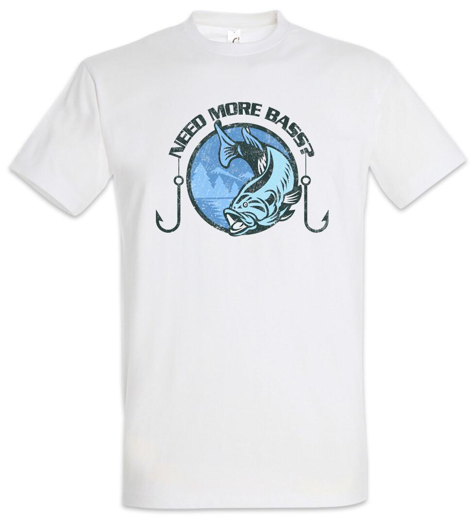 Need More Bass? Perch Fun Music Music Electro Electric Fishing Mens T-Shirt Mens Womens Tees Top S