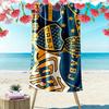 Club Atletico Boca Juniors Print Beach Towel, Large Soft Quick Dry Towel for Beach Camping Swimming
