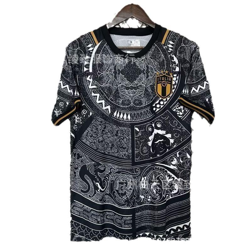 2024 Italy special edition joint jersey fashion printing pattern sports T-shirt fan version football jersey short sleeve