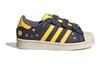 Adidas Originals SUPERSTAR COMFORT CLOSURE Cushioning Abrasion Resistant Breathable Low top Kids' Skateboarding Shoes IF4321