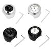 Handlebar Clock Timepiece for Motorcycles, Analog Bar-Fit Clock for 22-25.4 Mm Bars and Daily Travel Road Use Access