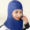 Fashion Solid Color Balaclava Hat Cold Proof with Mask Pullover Hats Windproof Warm Ear Protection Cap Outdoor Sport