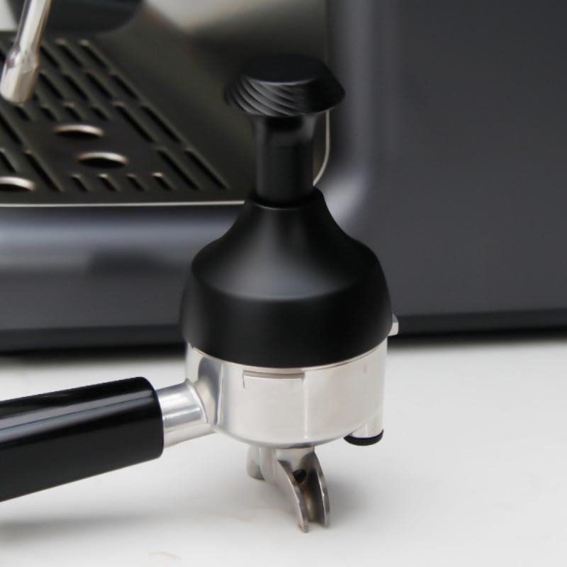58mm Kaffee Distributor Espresso Kaffee Tamper Mit Griff Edelstahl Tamper Manipulation Ecke Matte Kaffeemaschine Coffeeware