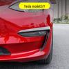 Tesla Model 3/Y Fog Light Eyebrow Carbon Fiber Cover - Wind Deflector and Decorative Frame