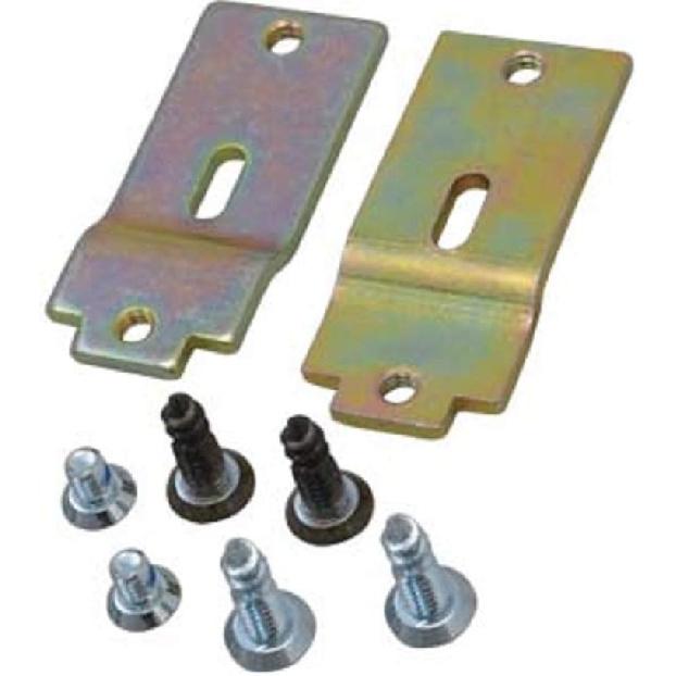 ADAMS RITE Lock and Latch Mounting Tab Kit, Universal, for Flat/Radiused Door