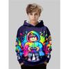 Autumn Gaming Themed Graphic 3D Printed Hoodies Fashionable Casual Sports Long Sleeved Children's Boy Hooded Sweatshirts