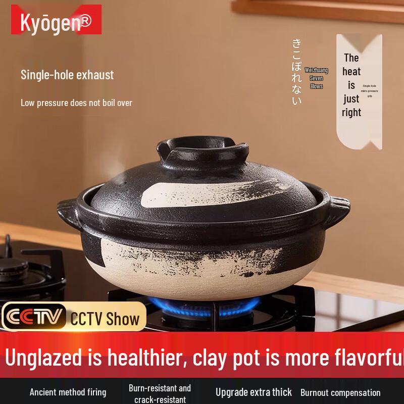 Japanese Style Ceramic Stew Pot